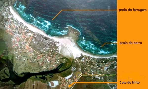 הוילה גרופאבה Flats Da Barrinha Da Ferrugem A 500Mt Do Mar מראה חיצוני תמונה